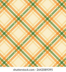 Gingham check plaid pattern for autumn, summer, spring. Seamless colorful herringbone textured Vichy tartan vector graphic for scarf, dress, flannel shirt, skirt, other modern fashion fabric design.