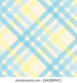 Gingham check plaid pattern for autumn, summer, spring. Seamless colorful herringbone textured Vichy tartan vector graphic for scarf, dress, flannel shirt, skirt, other modern fashion fabric design.
