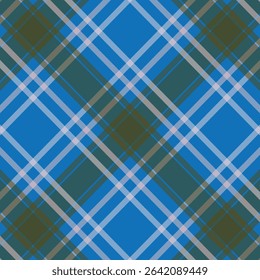 Gingham check plaid pattern for autumn, summer, spring. Seamless colorful herringbone textured Vichy tartan vector graphic for scarf, dress, flannel shirt, skirt, other modern fashion fabric design.
