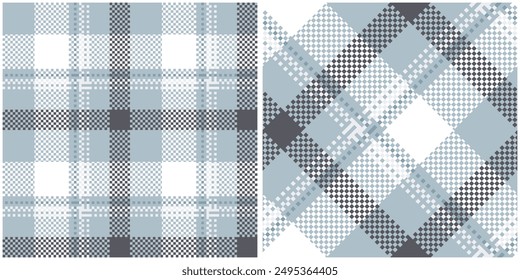 Gingham check plaid pattern for tablecloth, gift paper, napkin, blanket, scarf. Tartan Pattern Seamless. Scottish Tartan Pattern Flannel Shirt check vector for modern spring summer fashion textile