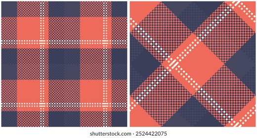 Gingham check plaid pattern for tablecloth, gift paper, napkin, blanket, scarf. Tartan Pattern Seamless. Scottish Tartan Pattern Flannel Shirt check vector for modern spring summer fashion textile