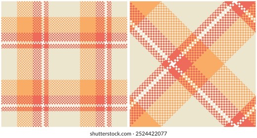 Gingham check plaid pattern for tablecloth, gift paper, napkin, blanket, scarf. Tartan Pattern Seamless. Scottish Tartan Pattern Flannel Shirt check vector for modern spring summer fashion textile