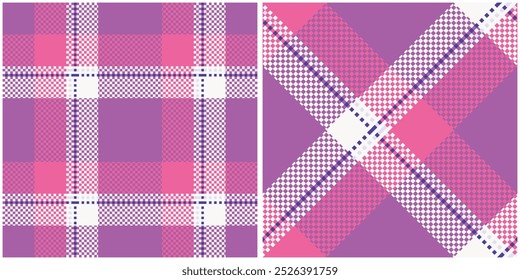 Gingham check plaid pattern for tablecloth, gift paper, napkin, blanket, scarf. Tartan Pattern Seamless. Scottish Tartan Pattern Flannel Shirt check vector for modern spring summer fashion textile