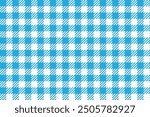 Gingham pattern background. Retro tablecloth texture. Abstract color full of Scott pattern. Pastel gingham seamless background for print on fabric. Vector art.