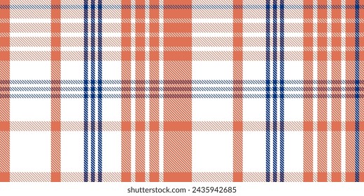Gingham pattern background. Retro tablecloth texture. Abstract color full of Scott pattern. Pastel gingham seamless background for print on fabric. Vector art.