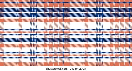 Gingham pattern background. Retro tablecloth texture. Abstract color full of Scott pattern. Pastel gingham seamless background for print on fabric. Vector art.