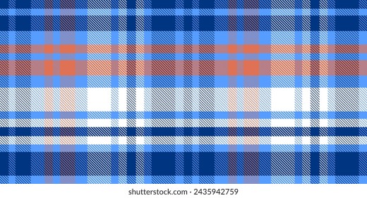 Gingham pattern background. Retro tablecloth texture. Abstract color full of Scott pattern. Pastel gingham seamless background for print on fabric. Vector art.