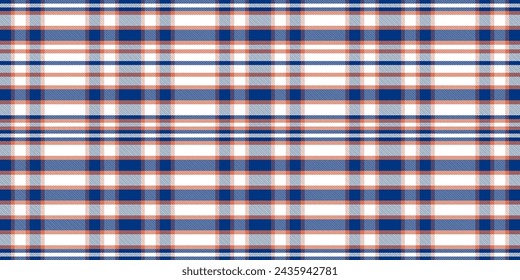 Gingham pattern background. Retro tablecloth texture. Abstract color full of Scott pattern. Pastel gingham seamless background for print on fabric. Vector art.