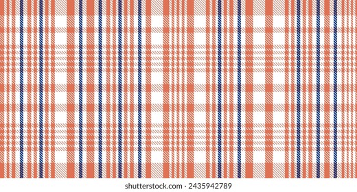 Gingham pattern background. Retro tablecloth texture. Abstract color full of Scott pattern. Pastel gingham seamless background for print on fabric. Vector art.