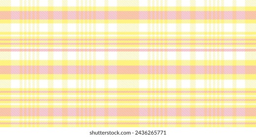 Gingham pattern background. Retro tablecloth texture. Abstract color full of Scott pattern. Pastel gingham seamless background for print on fabric. Vector art