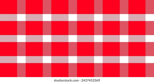 Gingham pattern background. Retro tablecloth texture. Abstract color full of Scott pattern. Pastel gingham seamless background for print on fabric. Vector art