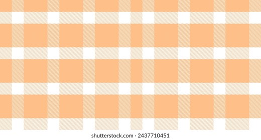 Gingham pattern background. Retro tablecloth texture. Abstract color full of Scott pattern. Pastel gingham seamless background for print on fabric. Vector art