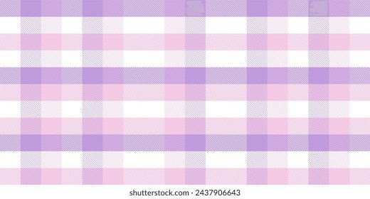Gingham pattern background. Retro tablecloth texture. Abstract color full of Scott pattern. Pastel gingham seamless background for print on fabric. Vector art