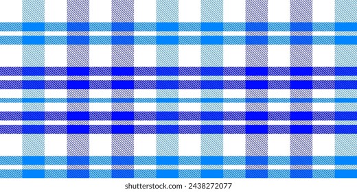 Gingham pattern background. Retro tablecloth texture. Abstract color full of Scott pattern. Pastel gingham seamless background for print on fabric. Vector art