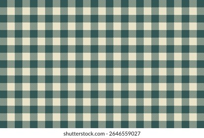 Ícone de padrão de Gingham, textura têxtil sem costura com design quadriculado quadriculado, vintage tecido estilo para roupas, decoração, cobertor de piquenique ou aplicações têxteis casa plana vetor ilustração.