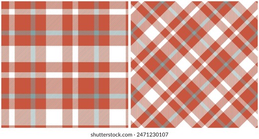 Gingham pattern set. Tartan checked plaids in Bright colors Seamless pastel vichy backgrounds for tablecloth, dress, skirt, napkin, or other Easter holiday textile design.