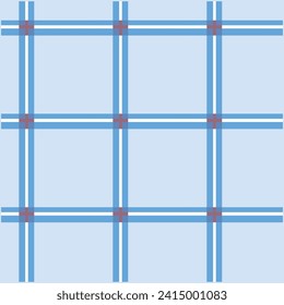 Gingham pattern. Tartan checked plaques in blue, pink, yellow, white. Hats pastel gingham backgrounds for tablecloths, dresses, skirts, napkins or other Easter textile design.
