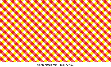 gingham pattern teblechloth.vector illustration.Texture from rhombus/squares for - plaid, tablecloths, clothes, shirts, dresses, paper, bedding, blankets, quilts and other textile products.