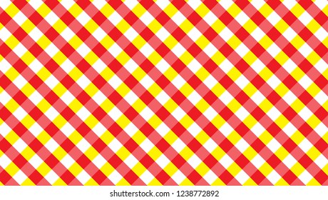 gingham pattern teblechloth.vector illustration.Texture from rhombus/squares for - plaid, tablecloths, clothes, shirts, dresses, paper, bedding, blankets, quilts and other textile products.