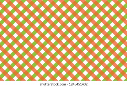 Gingham pattern teblechloth.Vector illustration.Texture from rhombus/squares for - plaid, tablecloths, clothes, shirts, dresses, paper, bedding, blankets, quilts and other textile products.