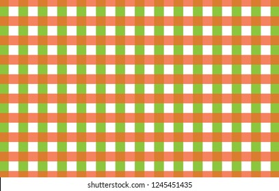 Gingham pattern teblechloth.Vector illustration.Texture from rhombus/squares for - plaid, tablecloths, clothes, shirts, dresses, paper, bedding, blankets, quilts and other textile products.