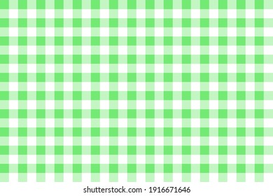 Gingham pattern. Texture from rhombus squares for plaid, tablecloths, clothes, shirts, dresses, paper, bedding, blankets, quilts and other textile products. Vector illustration EPS 10