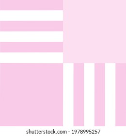 Gingham pattern. Texture from rhombus, squares for dress, paper, clothes, tablecloth, net, Copy space, for your text. Vector illustration.