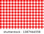 Gingham pattern. Texture from rhombus/squares for - plaid, tablecloths, clothes, shirts, dresses, paper, bedding, blankets, quilts and other textile products. Vector illustration EPS 10
