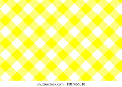 Gingham pattern. Texture from rhombus/squares for - plaid, tablecloths, clothes, shirts, dresses, paper, bedding, blankets, quilts and other textile products. Vector illustration EPS 10