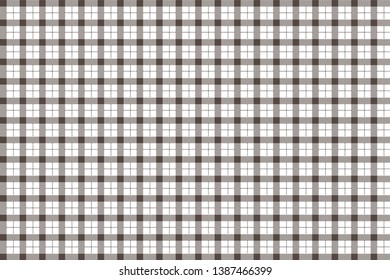 Gingham pattern. Texture from rhombus/squares for - plaid, tablecloths, clothes, shirts, dresses, paper, bedding, blankets, quilts and other textile products. Vector illustration EPS 10