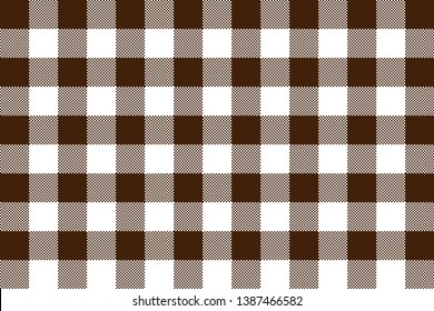 Gingham pattern. Texture from rhombus/squares for - plaid, tablecloths, clothes, shirts, dresses, paper, bedding, blankets, quilts and other textile products. Vector illustration EPS 10