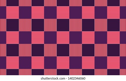 Gingham pattern. Texture from rhombus/squares for - shirts, clothes, tablecloths, plaid, dresses, paper and other textile products - Vector. EPS 10
