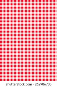 Gingham pattern in vector