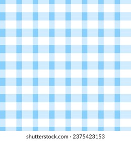 Gingham pattern vector set for scarf, pillow case, blanket, cloth, fabric print. 