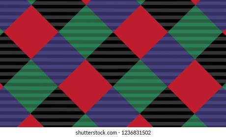 Gingham pattern.Tablecloth for plaid and textile articles,vector illustration.EPS-10.