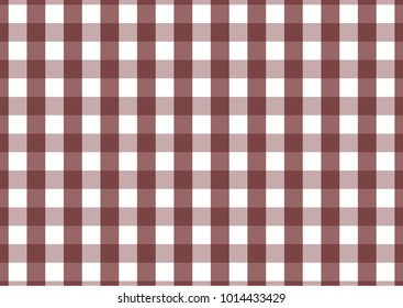 Gingham red sangria and white pattern. Texture from rhombus/squares for - plaid, tablecloths, clothes, shirts, dresses, paper and other textile products.