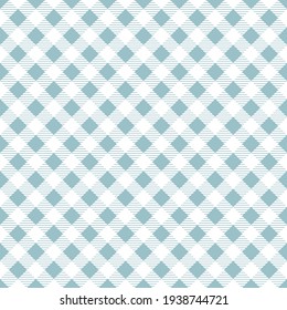 Gingham retro checkered tile pattern for textile design.