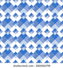 Gingham, Scott. Textura de rhombus, cuadrados para vestido, papel, ropa, mantel.,net, Copiar espacio para tu texto y tu negocio. Ilustración del vector 