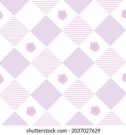 Gingham ,Scott seamless pattern. Texture from rhombus,squares for dress, paper,clothes,tablecloth.,net, grid.Copy space for your text and your business.vector illustration 