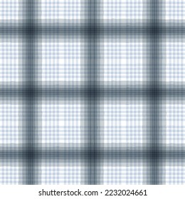 Gingham seamless pattern. Red and black watercolor checkered plaid, rustic tartan and buffalo check plaid vector background