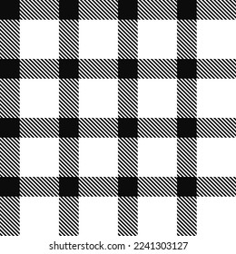 Gingham Seamless Pattern. Tartan Scottish Pattern. Vector.