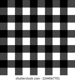 Gingham Seamless Pattern. Tartan Scottish Pattern. Vector.