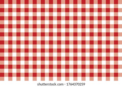 Gingham seamless pattern. Texture from rhombus/squares for - plaid, tablecloths, clothes, shirts, dresses, paper, bedding, blankets, quilts and other textile products. Vector illustration EPS 10