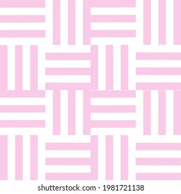 Gingham nahtloses Muster. Textur aus Rhombus, Plätze für Kleidung, Papier, Kleidung, Tischdecken., Netz, Kopienraum, für Ihren Text. Vektorgrafik 