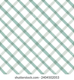 Gingham seamless pattern. Watercolor pastel lines texture for shirts, plaid, tablecloths, clothes, bedding, blankets, makeup wrapping paper. vector checkered summer girly print