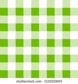 Gingham seamless plaid pattern