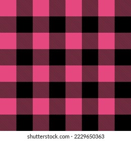 Gingham tablecloth vector seamless pattern