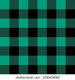 Gingham tablecloth vector seamless pattern