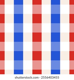 Gingham Thai style vintage plaid, seamless pattern for textile, fabric, garment and embroidery.