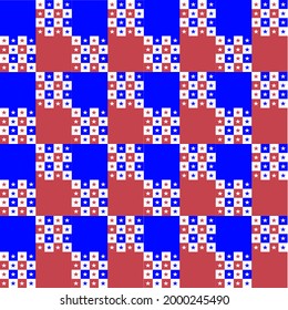 Gingham USA background for independence,veterans labor , Memorial Day and events.Vector illustration.